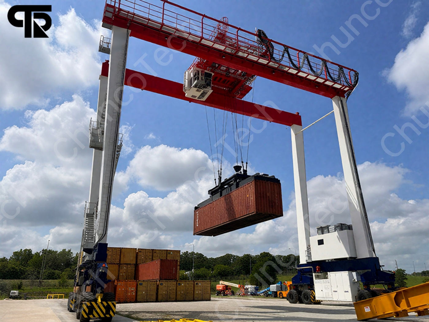No Rails Needed to "Lift Heavy as If Light"? Wuxi ChuncoTech Rubber-Tired Gantry Cranes Bring Flexible Lifting Everywhere