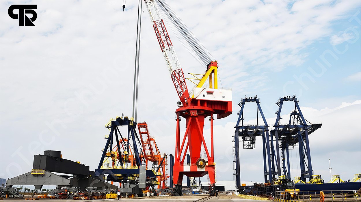 Portal Slewing Cranes Use Perfect Coordination of Slewing and Luffing to Become the "All-Round Performer" Between Dock and Yard